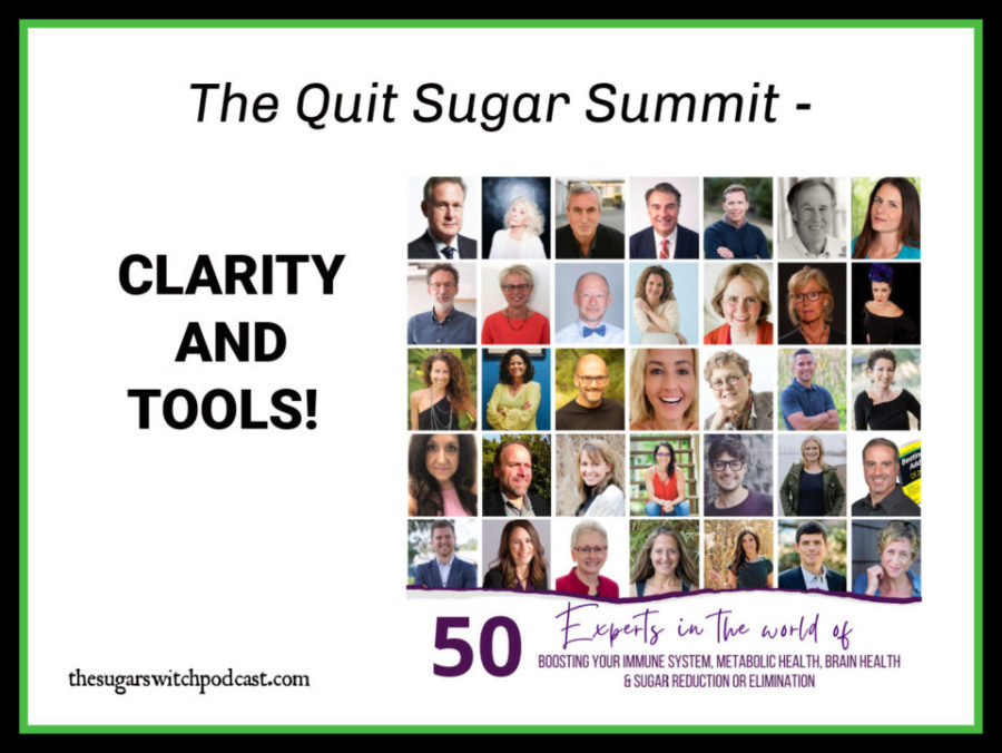 The Quit Sugar Summit – Clarity and Tools! M Collins, D Daem TSSP134